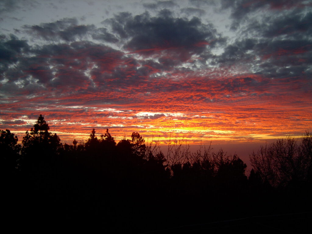 Sonnenuntergang auf La Palma 1